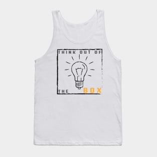 Think out of the box Tank Top